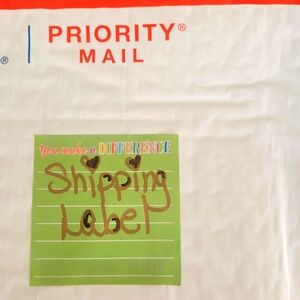 COPY - You Make A Difference Pattern $3 Shipping Label